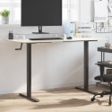 Rama biurka do pracy na stojąco, czarna, (94-135)x60x(70-114)cm Lumarko!
