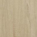Rama łóżka z wezgłowiem, dąb sonoma, 75x190 cm Lumarko!