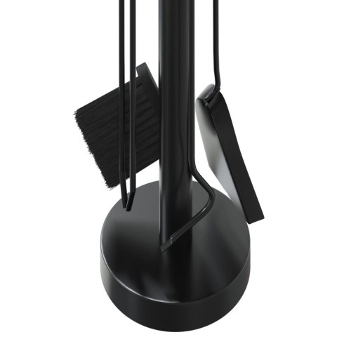 5-częściowy zestaw akcesoriów do kominka, 18x56 cm, stal Lumarko!