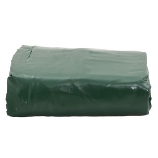 VidaXL Plandeka, zielona, 1x2,5 m, 650 g/m²