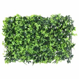  vidaXL Maty ze sztucznymi liśćmi , 24 szt., zielone, 40x60 cm Lumarko!