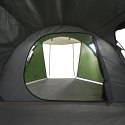 Namiot kempingowy, 4-os., zielony, 420x260x153 cm, tafta 185T Lumarko!