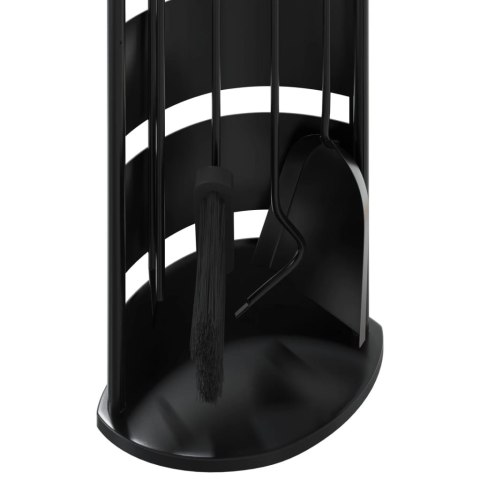 5-częściowy zestaw akcesoriów do kominka, 23x15x66 cm, stal Lumarko!