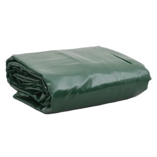 VidaXL Plandeka, zielona, 3x6 m, 650 g/m²