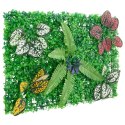  vidaXL Maty ze sztucznymi roślinami, 6 szt., zielone, 40x60 cm Lumarko!