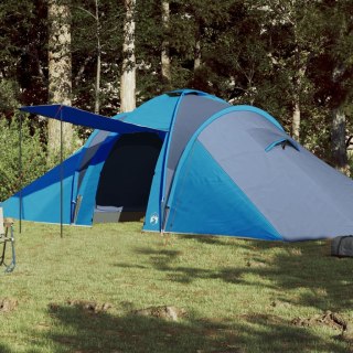 Namiot kempingowy, 6-os., niebieski, 576x238x193 cm, tafta 185T Lumarko!