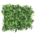 Maty ze sztucznymi liśćmi, 6 szt., zielone, 40x60 cm Lumarko!
