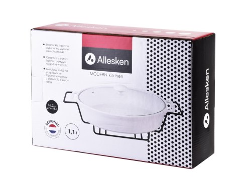 MODERN KITCHEN Naczynie z podgrzewaczem 1,1L 2x18,7xh6,2cm Lumarko!