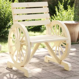 Krzesło ogrodowe, 58x58x78,5 cm, lite drewno jodłowe Lumarko!