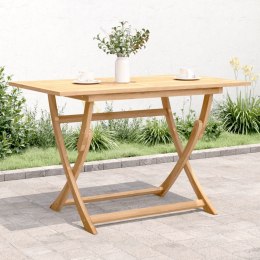 Składany stół ogrodowy, 120x70x75 cm, lite drewno akacjowe Lumarko!