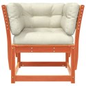 Krzesło ogrodowe z podłokietnikami i poduszkami, woskowy brąz Lumarko!