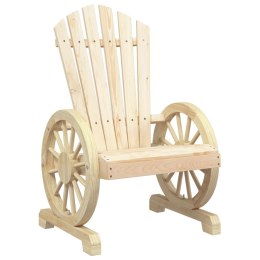 Krzesło ogrodowe, lite drewno jodłowe Lumarko!