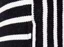 Poduszka podłogowa bawełniana 50 x 50 x 20 cm czarno-biała SETTAT Lumarko!