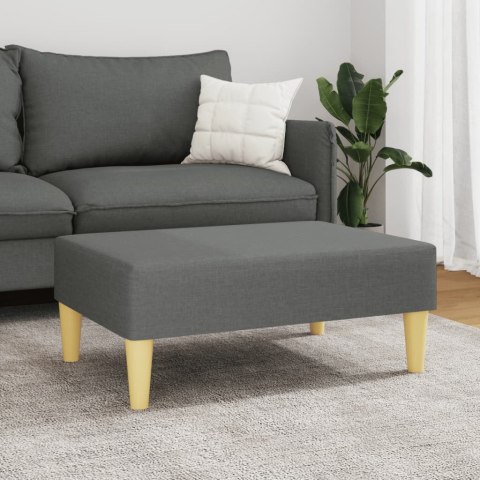 Podnóżek, ciemnoszary, 77x55x31 cm, tapicerowany tkaniną Lumarko!