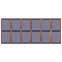 Parawan 6-panelowy, ciemnoniebieski, 420x180 cm Lumarko!