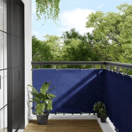 Parawan balkonowy, niebieski, 90x700 cm, 100% poliester Oxford Lumarko!