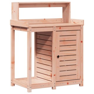 Stolik ogrodniczy z półką, 82,5x50x109,5 cm, drewno daglezjowe Lumarko!