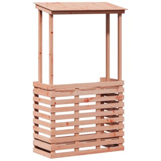 Barowy stolik ogrodowy z daszkiem, 112,5x57x195,5 cm, drewniany Lumarko!