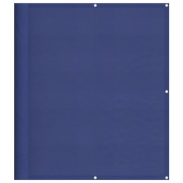 Parawan balkonowy, niebieski, 120x700 cm, 100% poliester Oxford Lumarko!