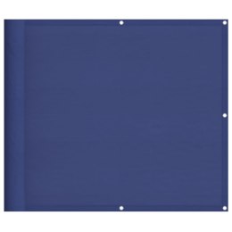 Parawan balkonowy, niebieski, 90x800 cm, 100% poliester Oxford Lumarko!