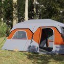 Namiot turystyczny, 9-os., szaro-pomarańczowy, 441x288x217 cm Lumarko!
