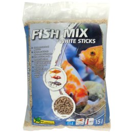 Karma dla ryb Fish Mix White sticks, 4 mm, 15 L Lumarko!
