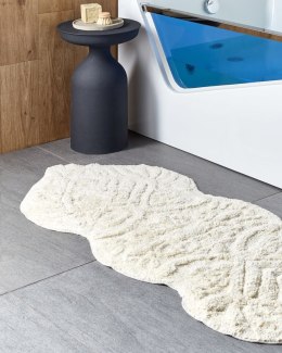 Dywanik łazienkowy bawełniany 150 x 60 cm beżowy CANBAR Lumarko!