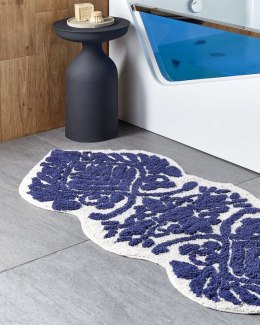 Dywanik łazienkowy bawełniany 150 x 60 cm niebieski CANBAR Lumarko!