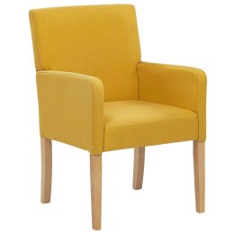 Krzesło do jadalni żółte ROCKEFELLER Lumarko!