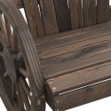 Krzesła ogrodowe Adirondack, 4 szt., lite drewno jodłowe Lumarko!
