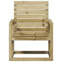 Krzesło ogrodowe, 57,5x63x76 cm, impregnowane drewno sosnowe Lumarko!
