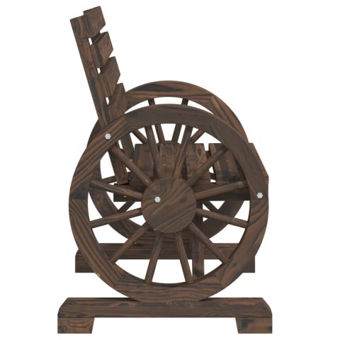 Krzesła ogrodowe, 4 szt., lite drewno jodłowe Lumarko!