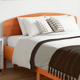 Wezgłowie do łóżka, woskowy brąz, 120 cm, lite drewno sosnowe Lumarko!