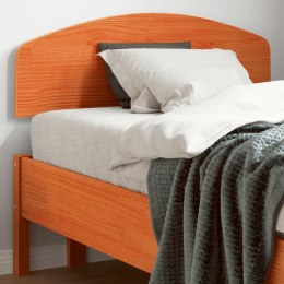 Wezgłowie łóżka, woskowy brąz, 75 cm, lite drewno sosnowe Lumarko!