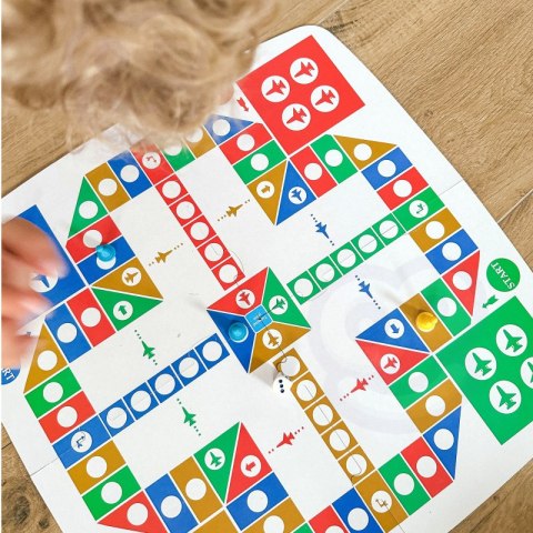 Gra Planszowa 2w1 Mały Detektw + Chińczyk Lumarko!