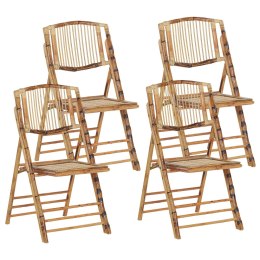Zestaw 4 krzeseł drewnianych jasny TRENTOR Lumarko!