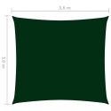 Kwadratowy żagiel ogrodowy, tkanina Oxford, 3,6x3,6 m, zielony Lumarko!
