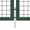 Brama ogrodzeniowa z siatki, stalowa, 400 x 75 cm, zielona Lumarko!