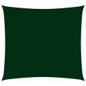 Żagiel przeciwsłoneczny, tkanina Oxford, kwadrat, 4x4 m, zieleń Lumarko!