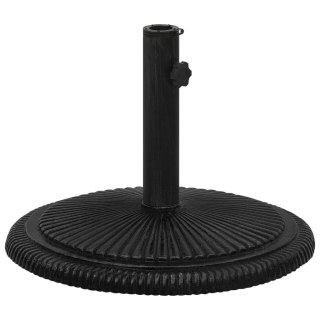 Podstawa pod parasol, czarna, 45x45x30 cm, żeliwo Lumarko!