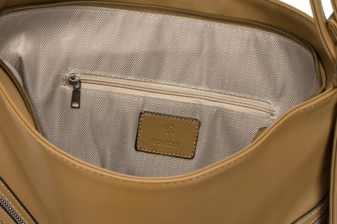 Klasyczna, Pojemna Torebka Damska Ze Skóry Ekologicznej Lumarko!