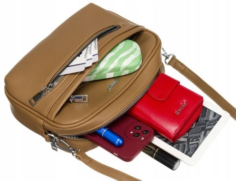 Listonoszka damska ze skóry ekologicznej Lumarko!