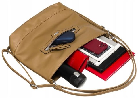 Pojemna Torebka Damska Ze Skóry Ekologicznej Lumarko!