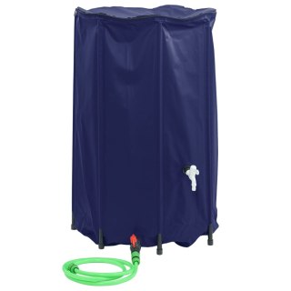 Zbiornik na wodę deszczową, z kranikiem, składany, 500 L, PVC Lumarko!
