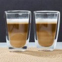 Zestaw szklanek do latte macchiato, 2 szt., 400 ml, przezroczysty    Lumarko! Lumarko!