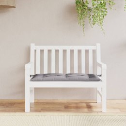 Poduszka na ławkę ogrodową, szara, 110x50x7 cm, tkanina Lumarko!