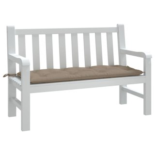 Poduszka na ławkę ogrodową, taupe, 120x50x7 cm, tkanina Lumarko!