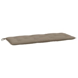 Poduszka na ławkę ogrodową, taupe, 120x50x7 cm, tkanina Lumarko!