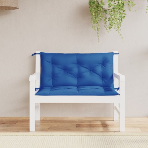 Poduszki na ławkę ogrodową, 2 szt., kobaltowe, 100x50x7 cm Lumarko!