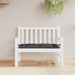 Poduszka na ławkę ogrodową, czarna, 110x50x7 cm, tkanina Lumarko!